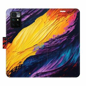 Flipové pouzdro iSaprio - Fire Paint - Xiaomi Redmi 10 obraz