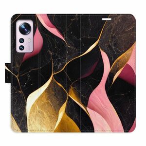 Flipové pouzdro iSaprio - Gold Pink Marble 02 - Xiaomi 12 / 12X obraz