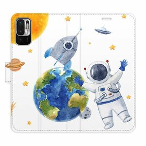 Flipové pouzdro iSaprio - Space 06 - Xiaomi Redmi Note 10 5G obraz