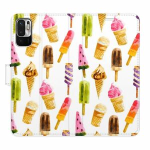 Flipové pouzdro iSaprio - Ice Cream Pattern - Xiaomi Redmi Note 10 5G obraz