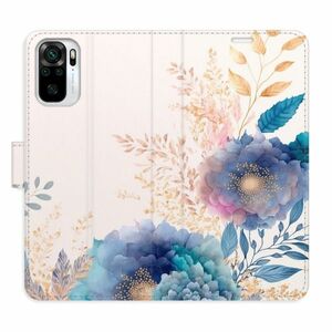 Flipové pouzdro iSaprio - Ornamental Flowers 03 - Xiaomi Redmi Note 10 / Note 10S obraz
