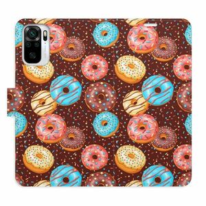 Flipové pouzdro iSaprio - Donuts Pattern - Xiaomi Redmi Note 10 / Note 10S obraz