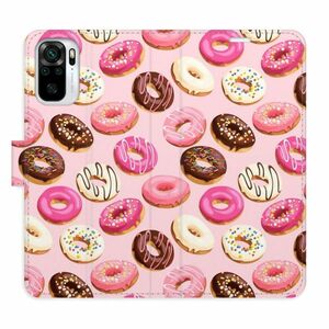 Flipové pouzdro iSaprio - Donuts Pattern 03 - Xiaomi Redmi Note 10 / Note 10S obraz