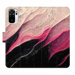 Flipové pouzdro iSaprio - BlackPink Marble - Xiaomi Redmi Note 10 / Note 10S obraz