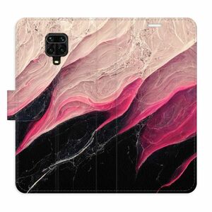 Flipové pouzdro iSaprio - BlackPink Marble - Xiaomi Redmi Note 9 Pro / Note 9S obraz