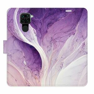 Flipové pouzdro iSaprio - Purple Paint - Xiaomi Redmi Note 9 obraz