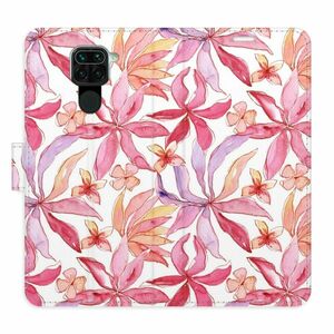 Flipové pouzdro iSaprio - Flower Pattern 10 - Xiaomi Redmi Note 9 obraz