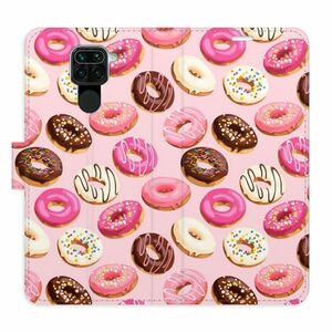 Flipové pouzdro iSaprio - Donuts Pattern 03 - Xiaomi Redmi Note 9 obraz