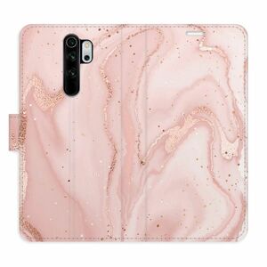 Flipové pouzdro iSaprio - RoseGold Marble - Xiaomi Redmi Note 8 Pro obraz