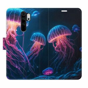 Flipové pouzdro iSaprio - Jellyfish - Xiaomi Redmi Note 8 Pro obraz