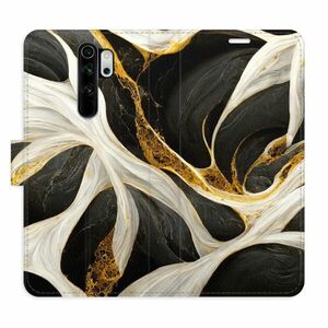 Flipové pouzdro iSaprio - BlackGold Marble - Xiaomi Redmi Note 8 Pro obraz