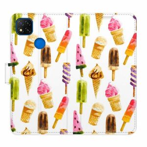 Flipové pouzdro iSaprio - Ice Cream Pattern - Xiaomi Redmi 9C obraz