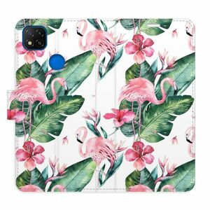 Flipové pouzdro iSaprio - Flamingos Pattern - Xiaomi Redmi 9C obraz