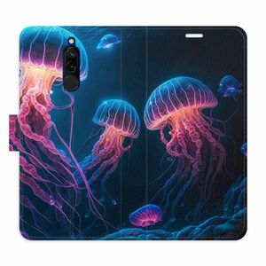 Flipové pouzdro iSaprio - Jellyfish - Xiaomi Redmi 8 obraz