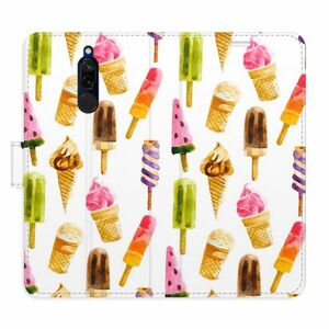 Flipové pouzdro iSaprio - Ice Cream Pattern - Xiaomi Redmi 8 obraz