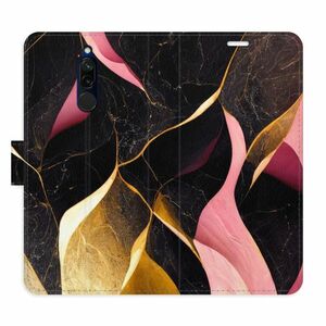 Flipové pouzdro iSaprio - Gold Pink Marble 02 - Xiaomi Redmi 8 obraz