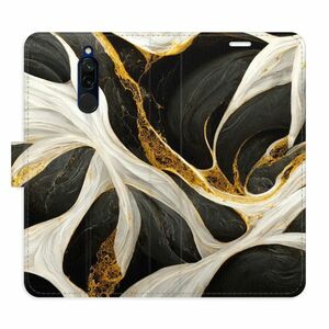 Flipové pouzdro iSaprio - BlackGold Marble - Xiaomi Redmi 8 obraz