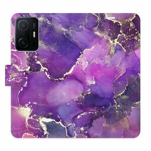 Flipové pouzdro iSaprio - Purple Marble - Xiaomi 11T / 11T Pro obraz