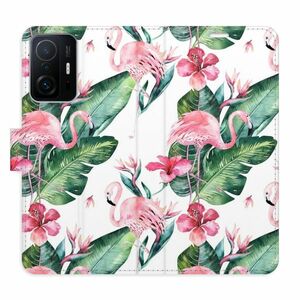 Flipové pouzdro iSaprio - Flamingos Pattern - Xiaomi 11T / 11T Pro obraz