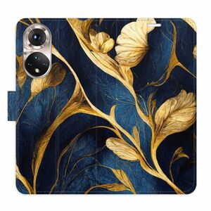 Flipové pouzdro iSaprio - GoldBlue - Honor 50 / Nova 9 obraz