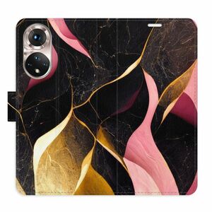 Flipové pouzdro iSaprio - Gold Pink Marble 02 - Honor 50 / Nova 9 obraz