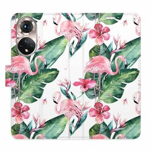 Flipové pouzdro iSaprio - Flamingos Pattern - Honor 50 / Nova 9 obraz