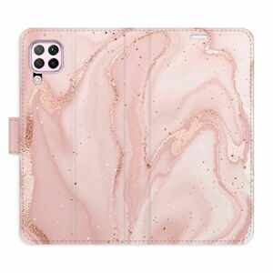 Flipové pouzdro iSaprio - RoseGold Marble - Huawei P40 Lite obraz