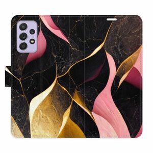 Flipové pouzdro iSaprio - Gold Pink Marble 02 - Samsung Galaxy A52 / A52 5G / A52s obraz