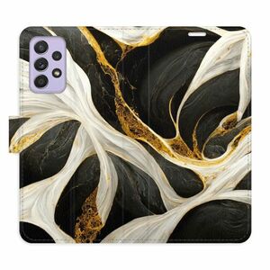 Flipové pouzdro iSaprio - BlackGold Marble - Samsung Galaxy A52 / A52 5G / A52s obraz