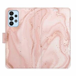 Flipové pouzdro iSaprio - RoseGold Marble - Samsung Galaxy A33 5G obraz