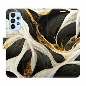 Flipové pouzdro iSaprio - BlackGold Marble - Samsung Galaxy A33 5G obraz