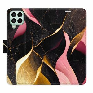 Flipové pouzdro iSaprio - Gold Pink Marble 02 - Samsung Galaxy M53 5G obraz