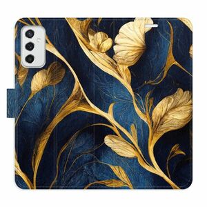 Flipové pouzdro iSaprio - GoldBlue - Samsung Galaxy M52 5G obraz