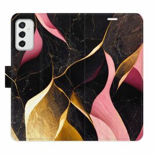 Flipové pouzdro iSaprio - Gold Pink Marble 02 - Samsung Galaxy M52 5G obraz