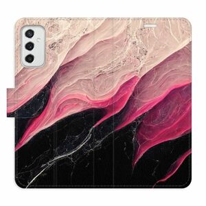 Flipové pouzdro iSaprio - BlackPink Marble - Samsung Galaxy M52 5G obraz