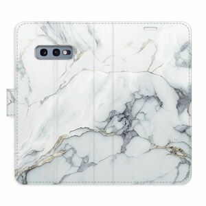 Flipové pouzdro iSaprio - SilverMarble 15 - Samsung Galaxy S10e obraz