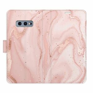 Flipové pouzdro iSaprio - RoseGold Marble - Samsung Galaxy S10e obraz