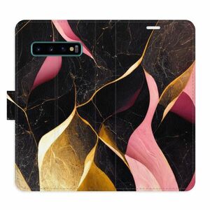 Flipové pouzdro iSaprio - Gold Pink Marble 02 - Samsung Galaxy S10 obraz