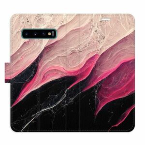 Flipové pouzdro iSaprio - BlackPink Marble - Samsung Galaxy S10 obraz