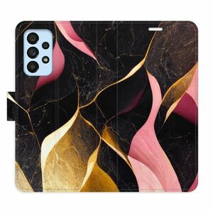 Flipové pouzdro iSaprio - Gold Pink Marble 02 - Samsung Galaxy A53 5G obraz