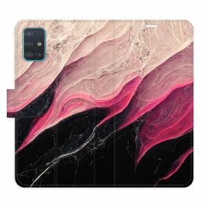 Flipové pouzdro iSaprio - BlackPink Marble - Samsung Galaxy A51 obraz