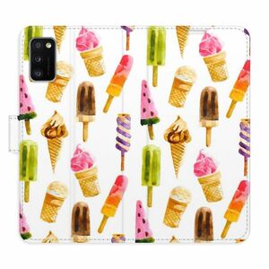 Flipové pouzdro iSaprio - Ice Cream Pattern - Samsung Galaxy A41 obraz