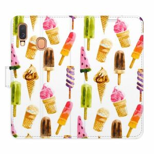 Flipové pouzdro iSaprio - Ice Cream Pattern - Samsung Galaxy A40 obraz