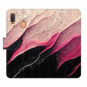 Flipové pouzdro iSaprio - BlackPink Marble - Samsung Galaxy A40 obraz