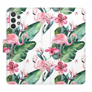 Flipové pouzdro iSaprio - Flamingos Pattern - Samsung Galaxy A32 5G obraz