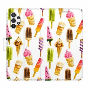 Flipové pouzdro iSaprio - Ice Cream Pattern - Samsung Galaxy A32 obraz