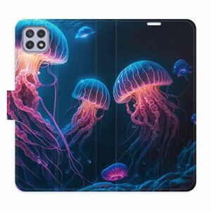 Flipové pouzdro iSaprio - Jellyfish - Samsung Galaxy A22 5G obraz