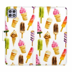 Flipové pouzdro iSaprio - Ice Cream Pattern - Samsung Galaxy A22 5G obraz