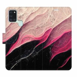 Flipové pouzdro iSaprio - BlackPink Marble - Samsung Galaxy A21s obraz