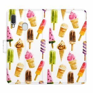 Flipové pouzdro iSaprio - Ice Cream Pattern - Samsung Galaxy A20e obraz